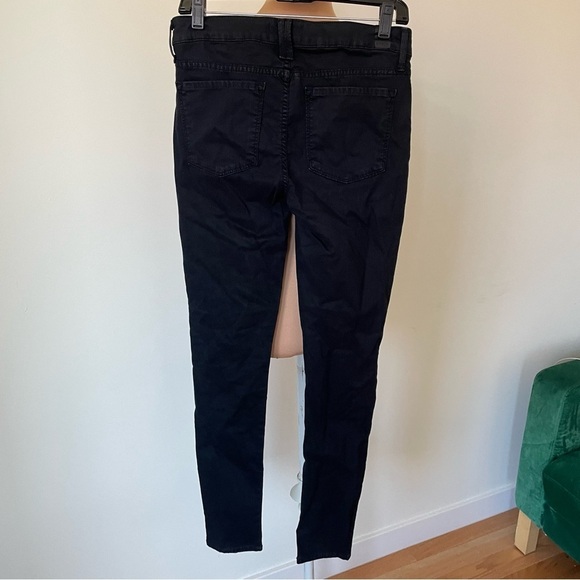 Vince Coastal Black Mid Rise Stretch Cotton Skinny Jeans DV133B-2096 EUC Sz 28 - Picture 3 of 8